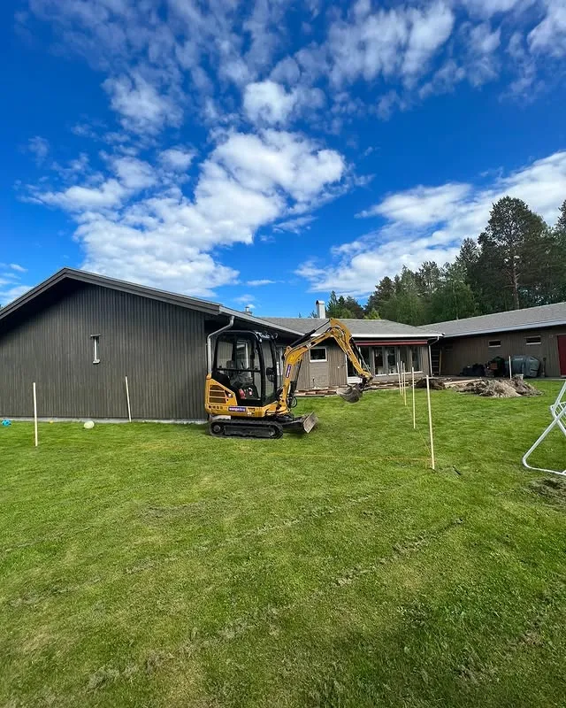 Markarbete och schaktning