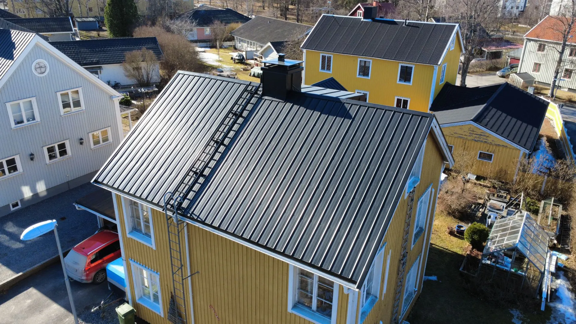 Takbyte - takomläggning