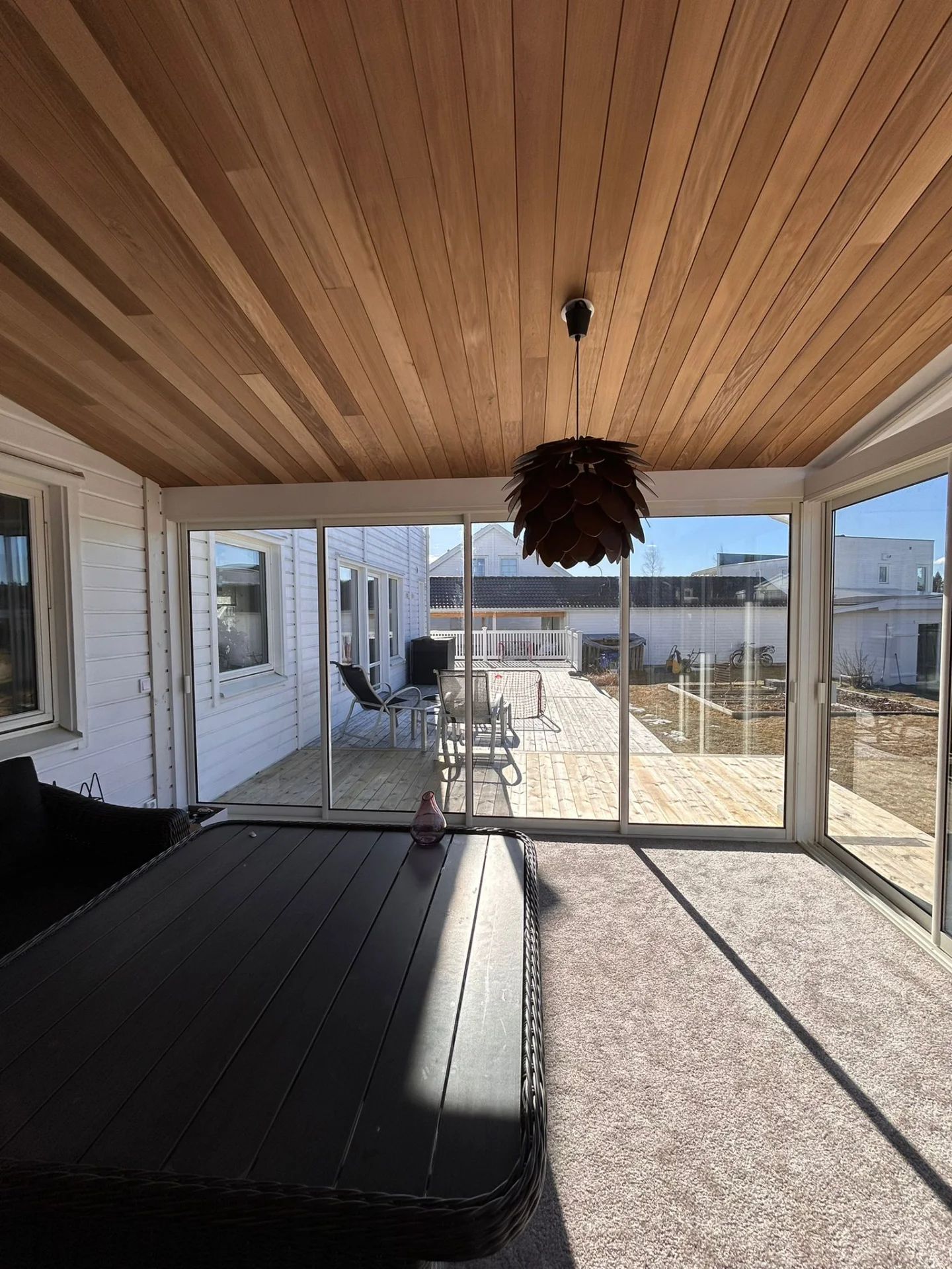 Utvändigt - altanbygge